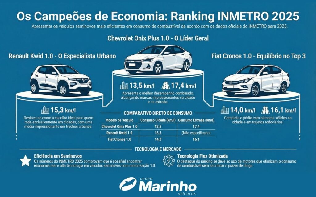 desempenho de carros econômicos