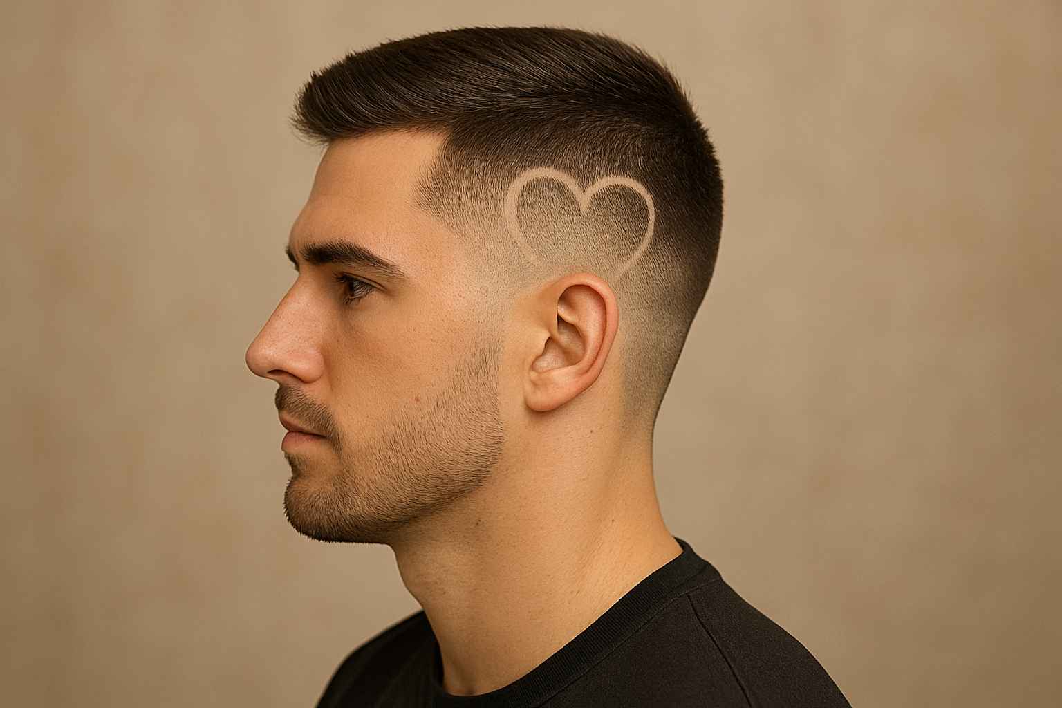 desenho de corte de cabelo