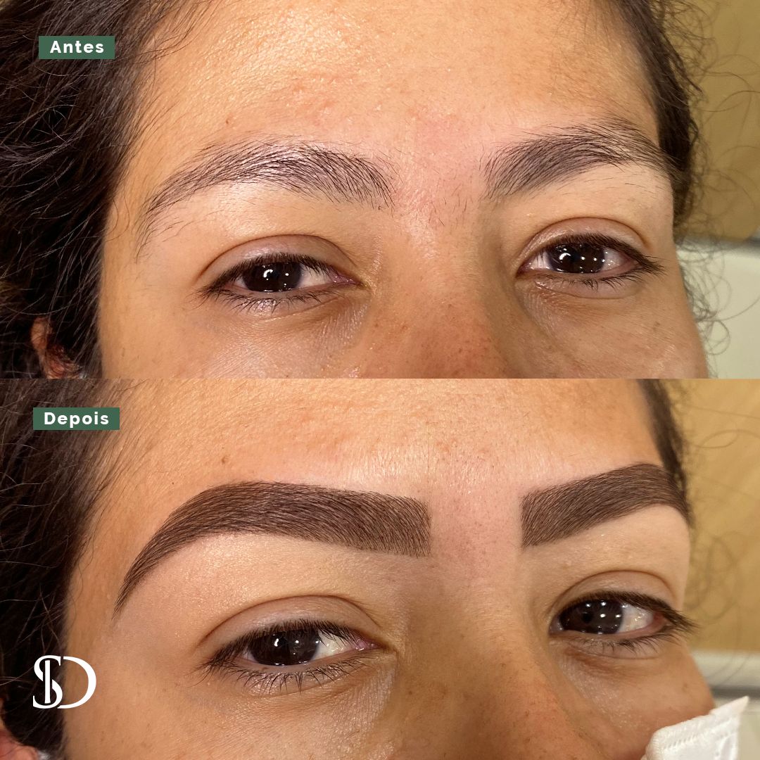 design de sobrancelhas