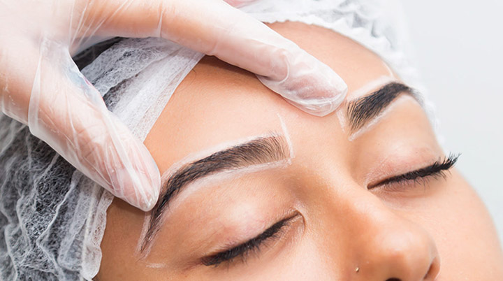 design de sobrancelhas