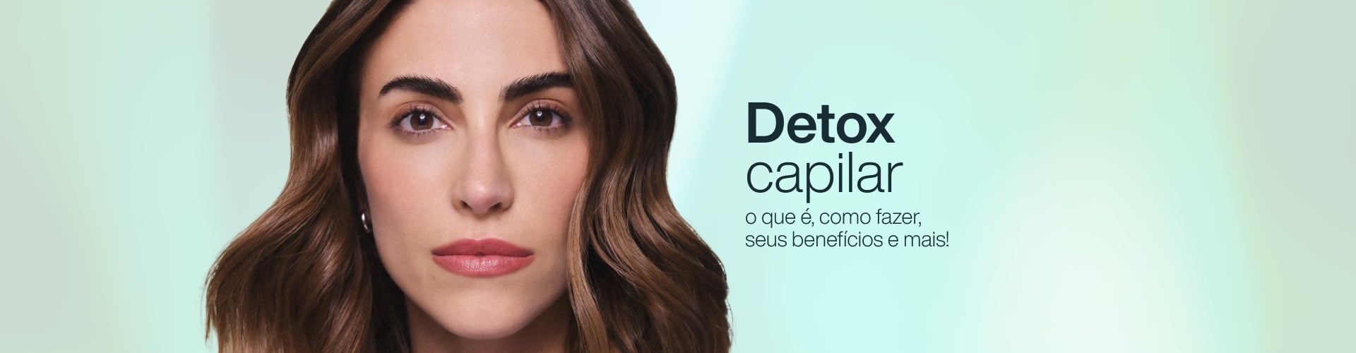 detox capilar alisa o cabelo