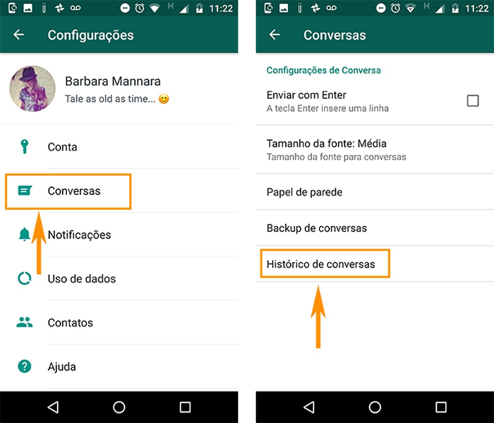 dicas de privacidade para o whatsapp
