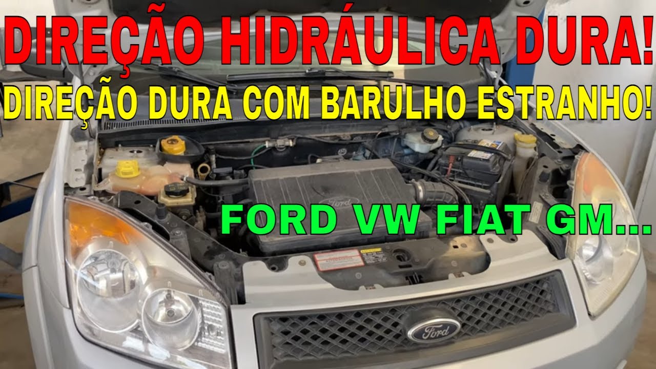direção hidráulica fazendo barulho