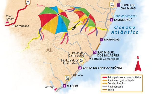 distancia maceio recife