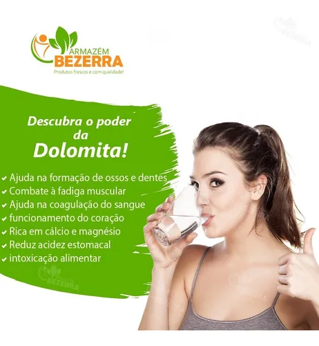 dolomita para que serve e como tomar