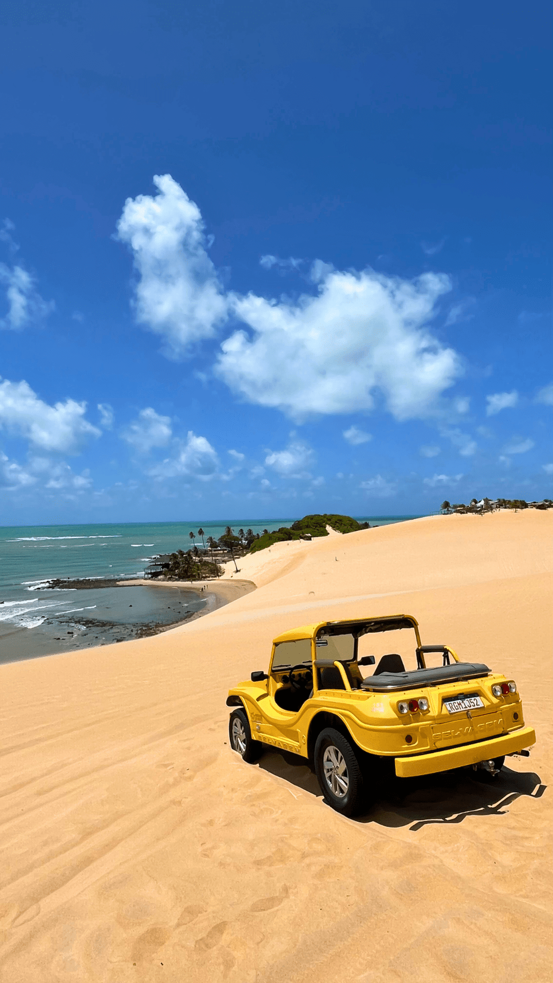 dunas de areia em natal