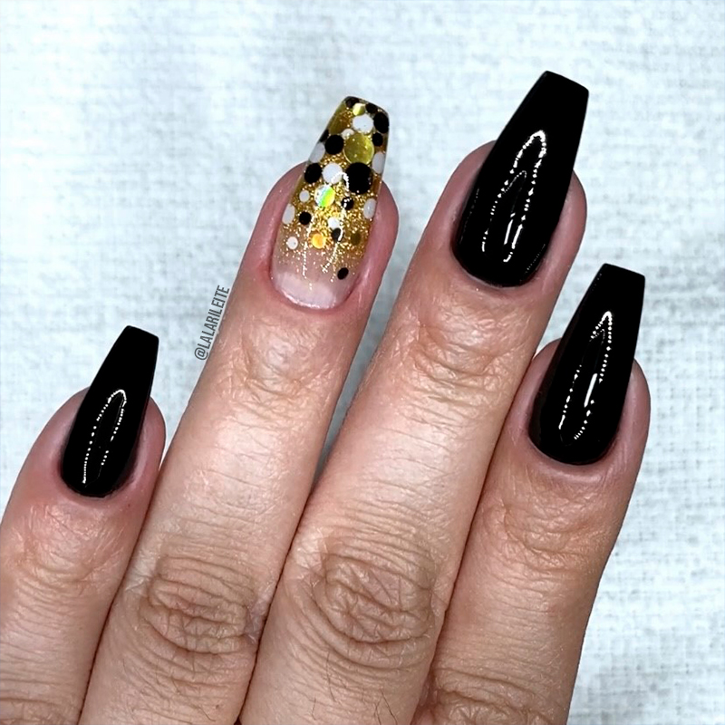 unha em gel decorada encapsulada