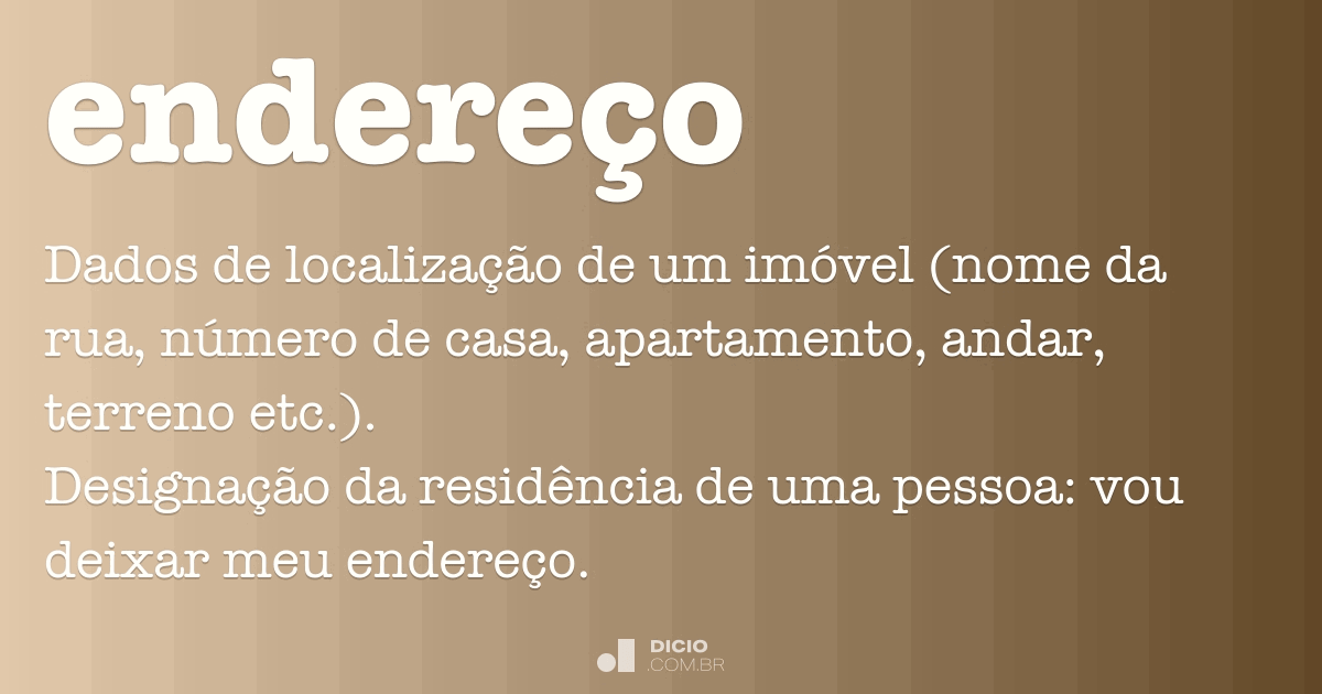 endereco