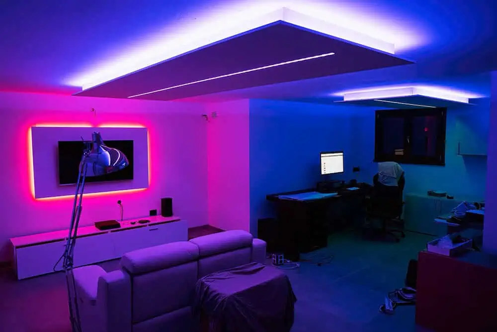 erros comuns ao instalar fita led na parede