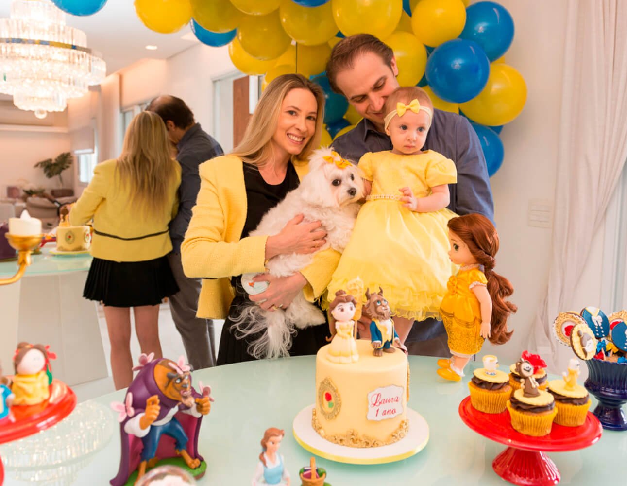 balão látex ou metalizado festa azul
