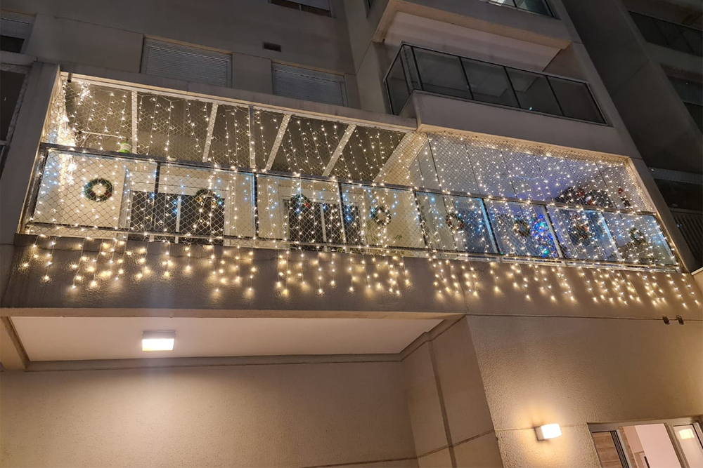 como evitar acidentes eletricos decoracao natal varanda