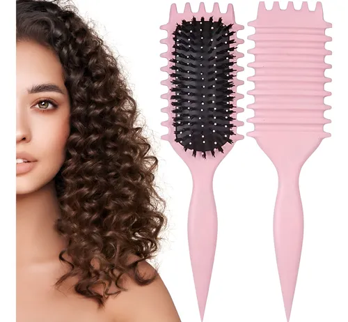 escova para cabelo cacheado