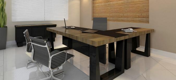 decoração recepção escritório de advocacia