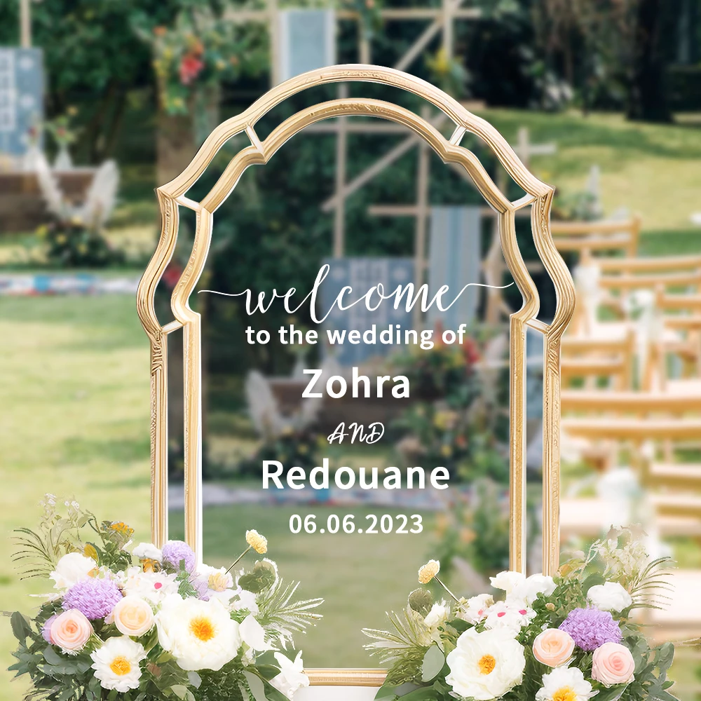 espelho para casamento decoração