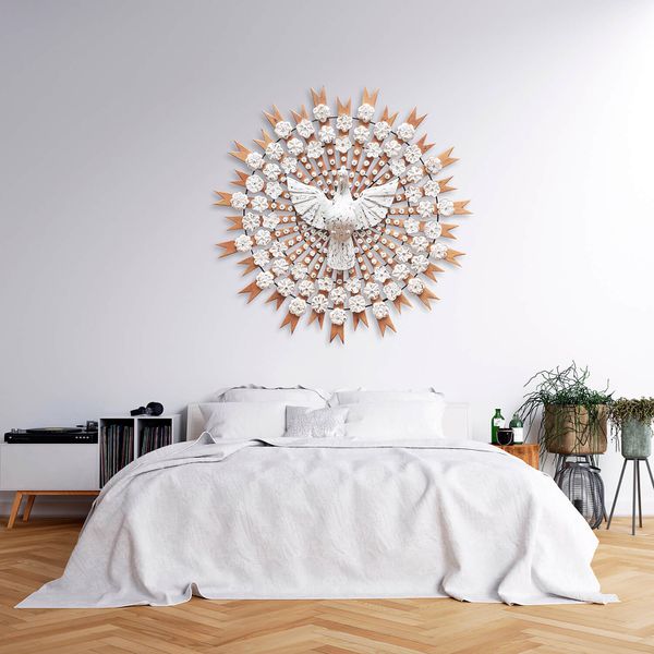 escultura espírito santo madeira vs mdf