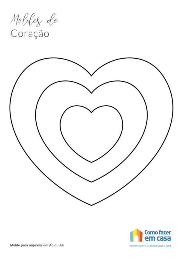 estampa coração