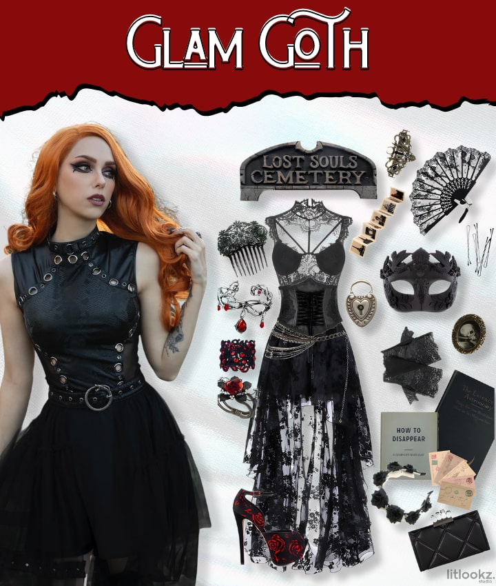 erros comuns ao usar maquiagem gotica