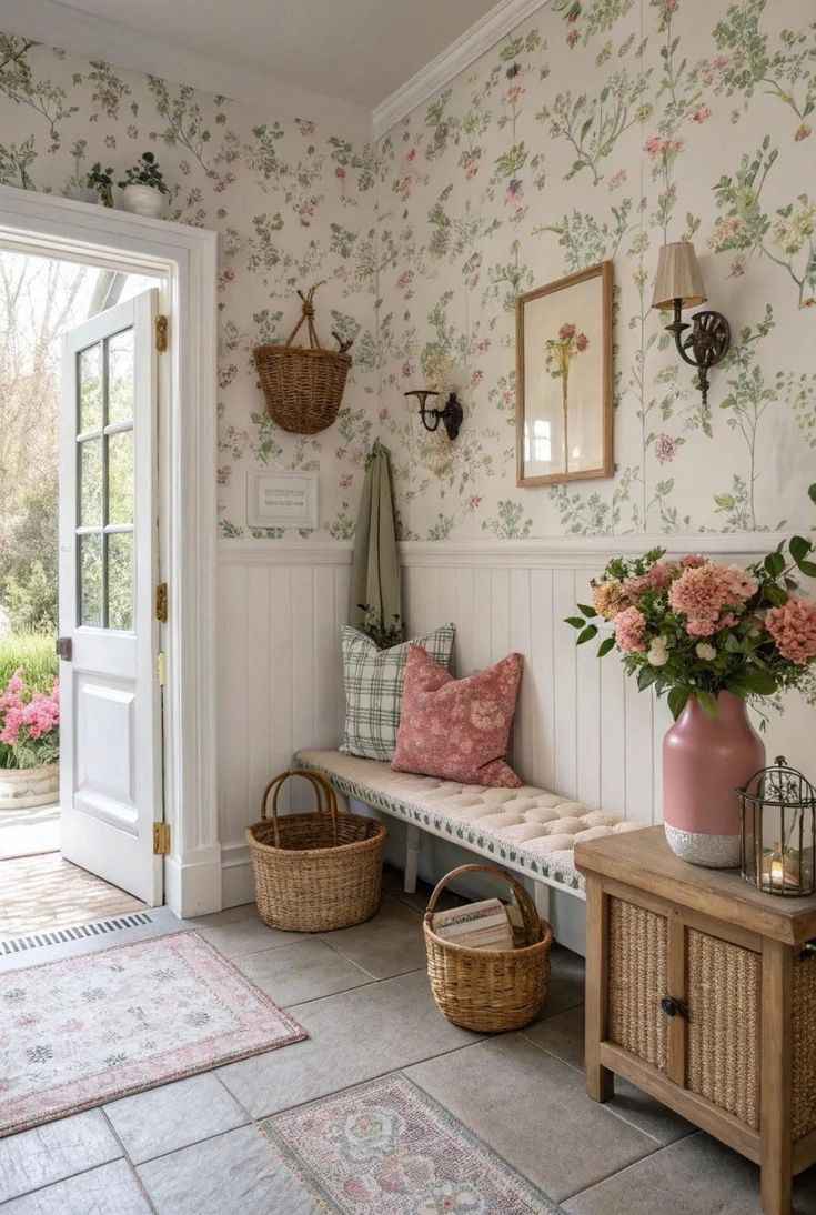 plantas decoração cottagecore