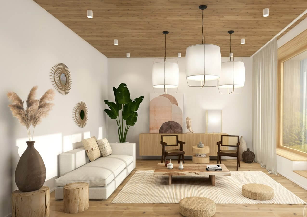 decoração minimalista japonesa