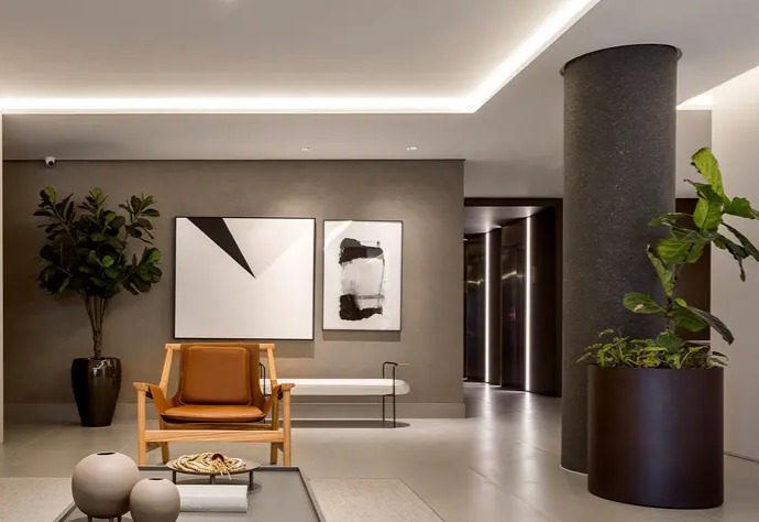 estilo Japandi para sala de estar