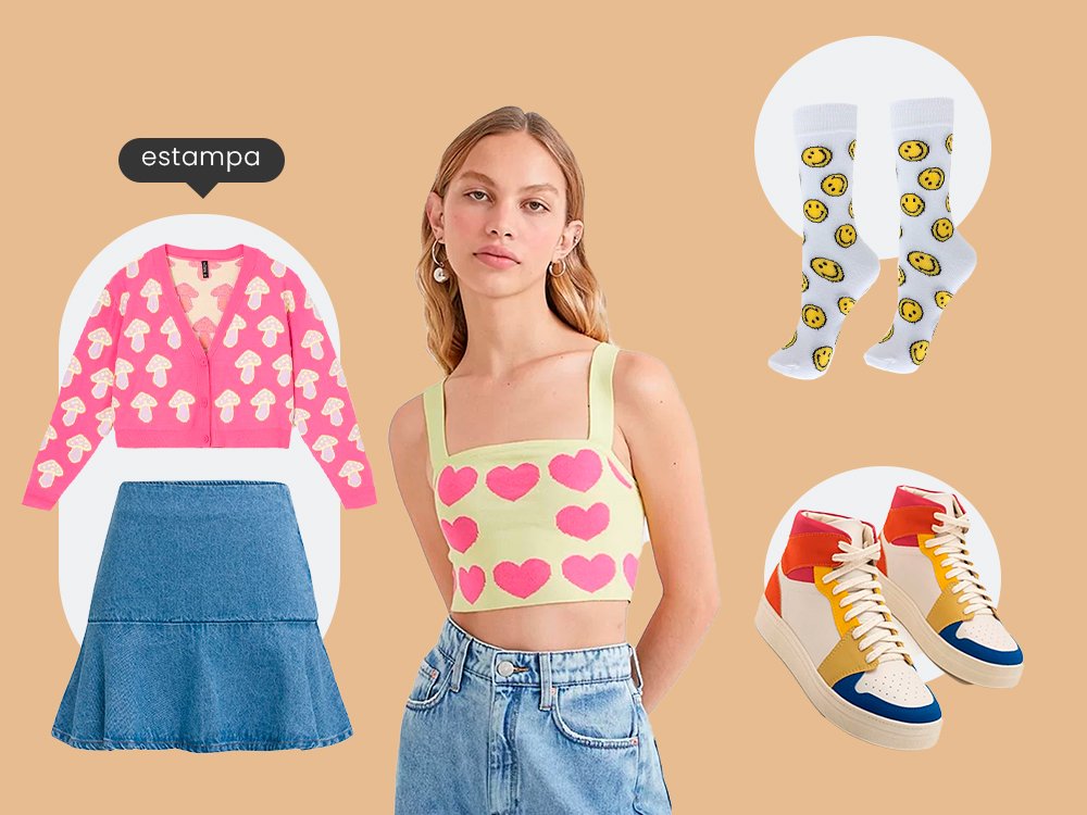 moda anos 90 infantil