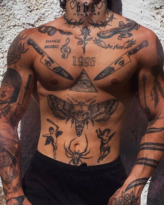 tatuagem masculina discreta