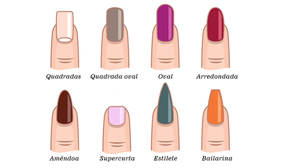 unhas de pressão