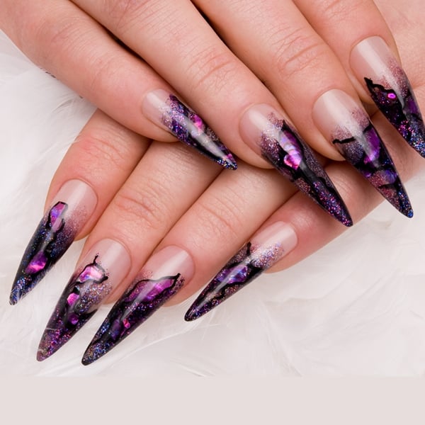 unhas quadrada