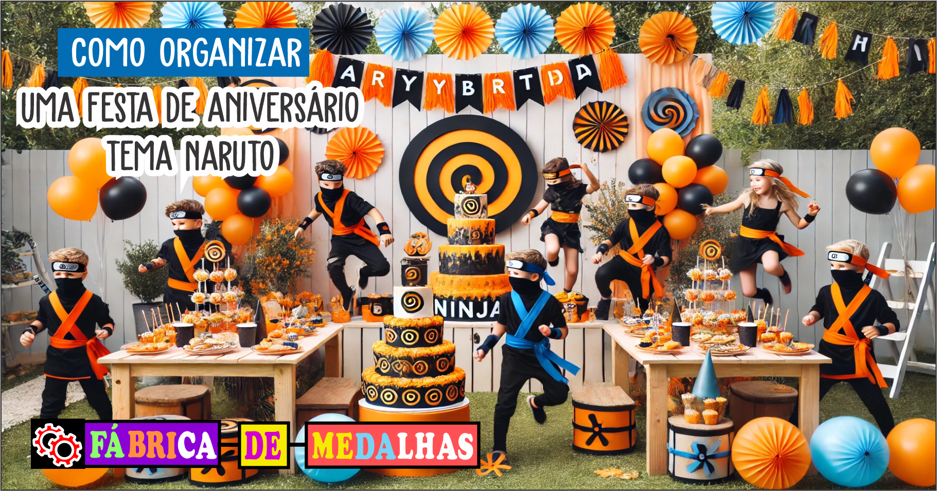 evitar decoração naruto infantilizada