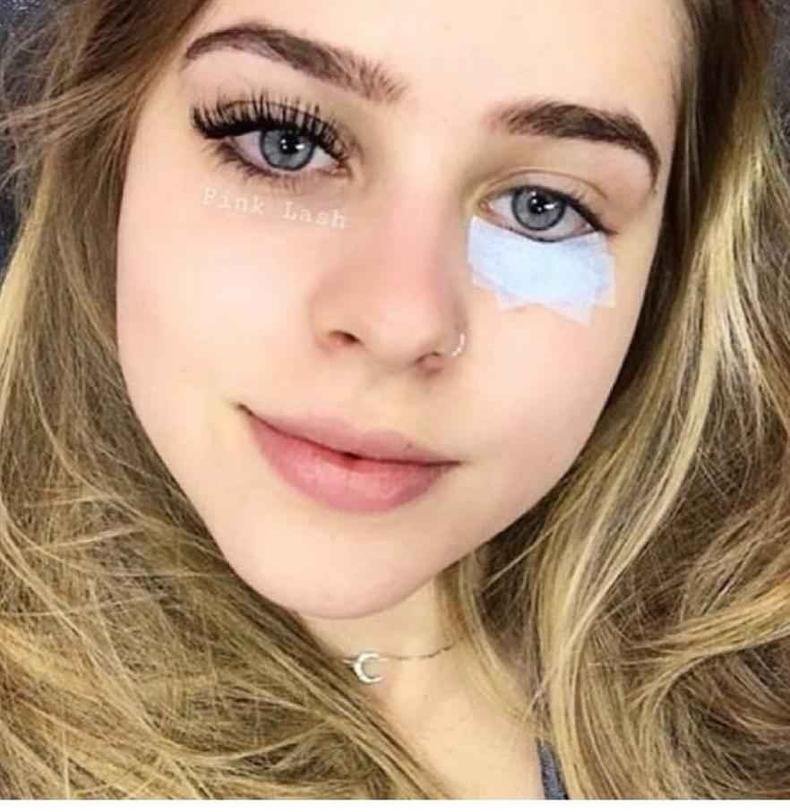 extensão de cílios volume brasileiro