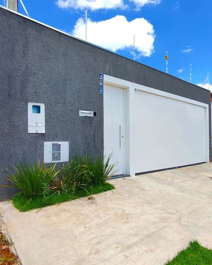 muros residenciais externos luxo