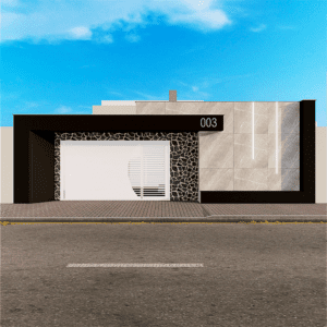 fachada de muro moderno 2026