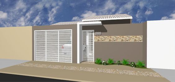 fachada de muro com iluminação