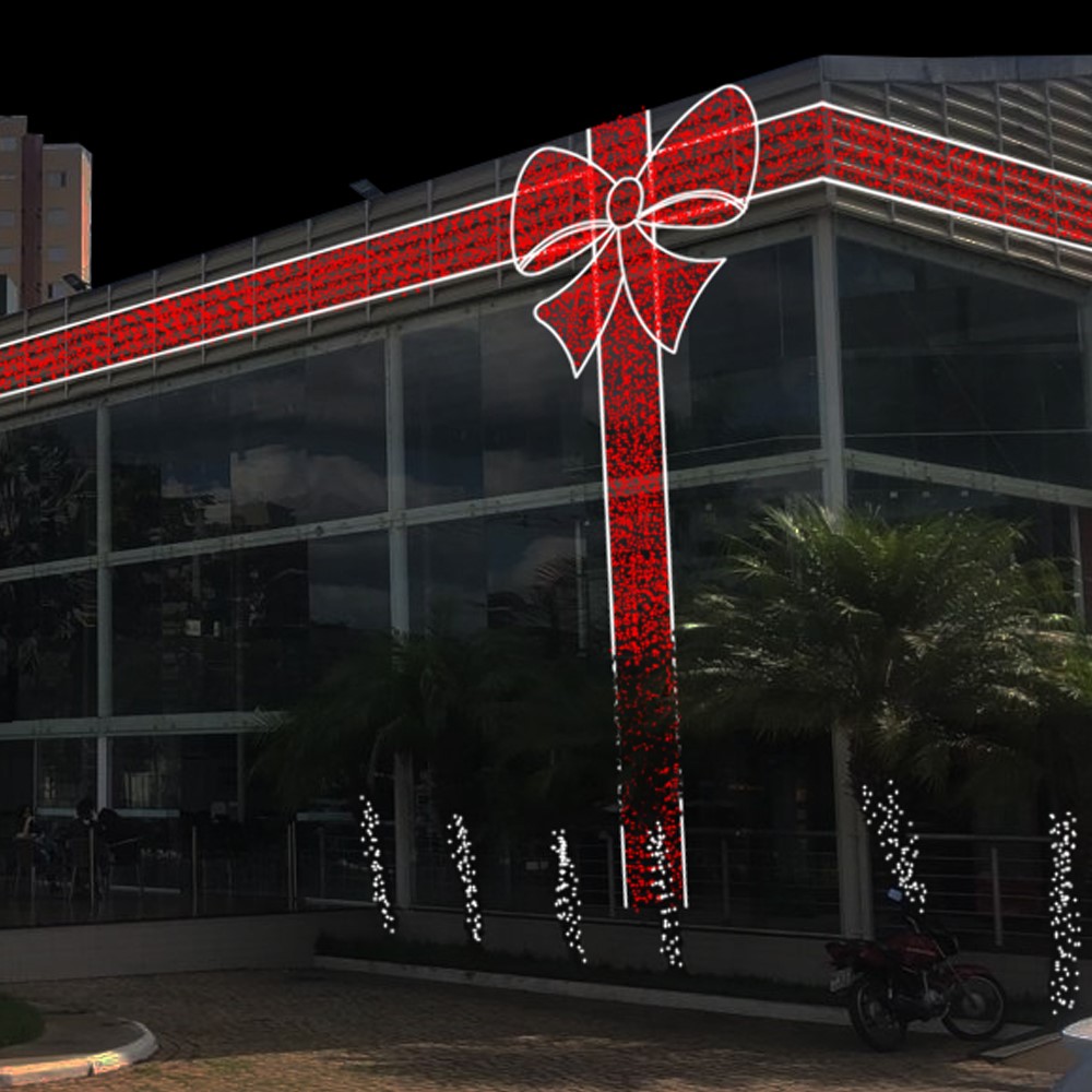 fachada de natal moderna