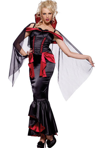 fantasia de halloween feminina: luxo vs. DIY