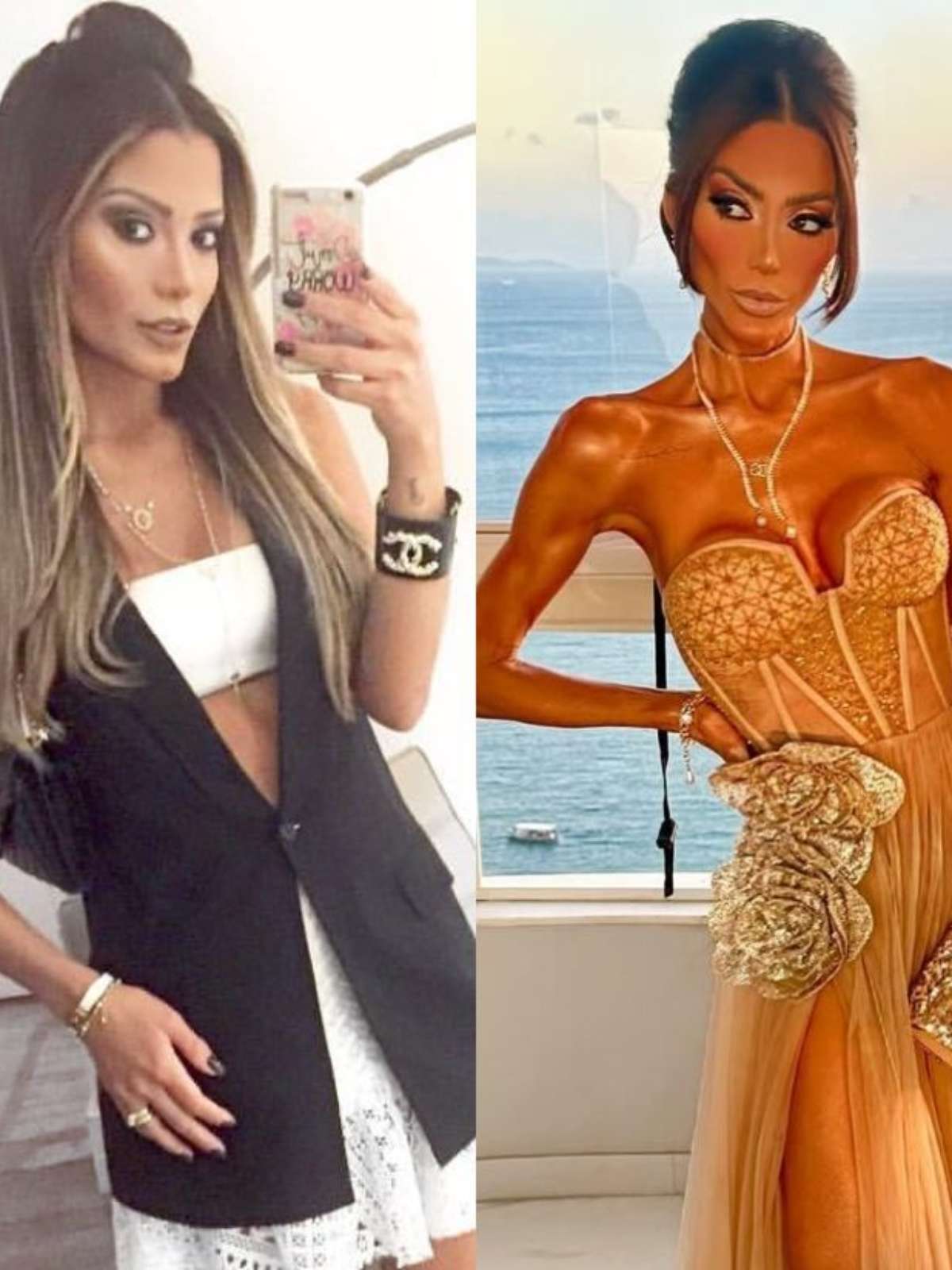 fe sena antes e depois