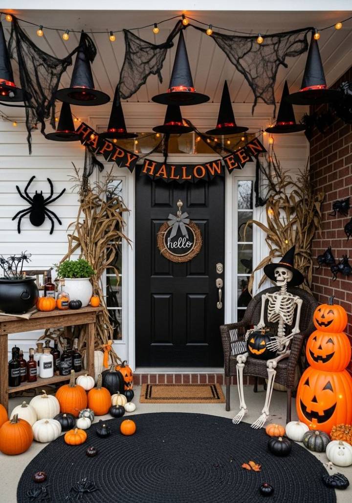 como fazer decoração halloween caseira