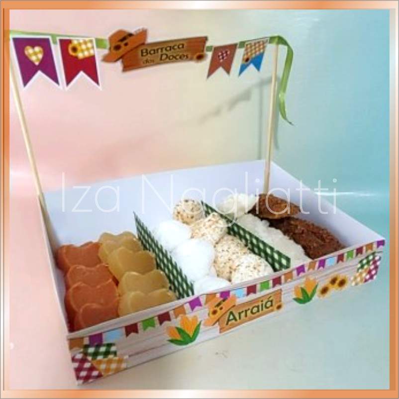 ideias de decoração festa tema doces simples e barata