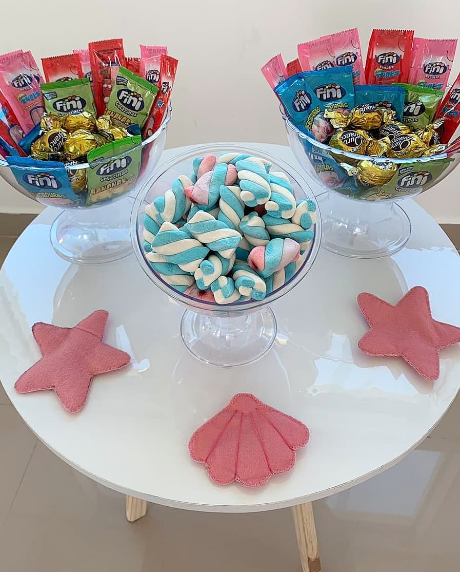 decoração festa tema doces vs festa tema confeitaria