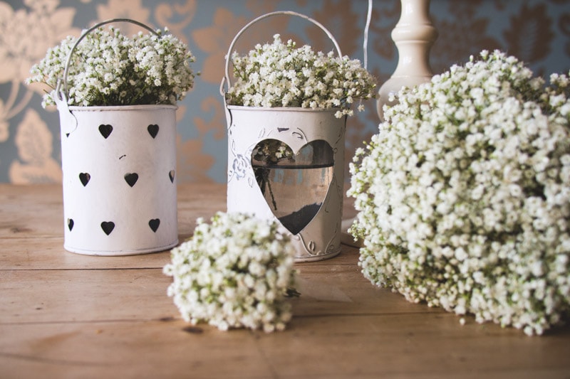 flores de papel para decoração
