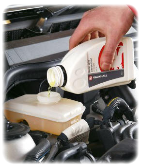 manutenção do fluido de freio