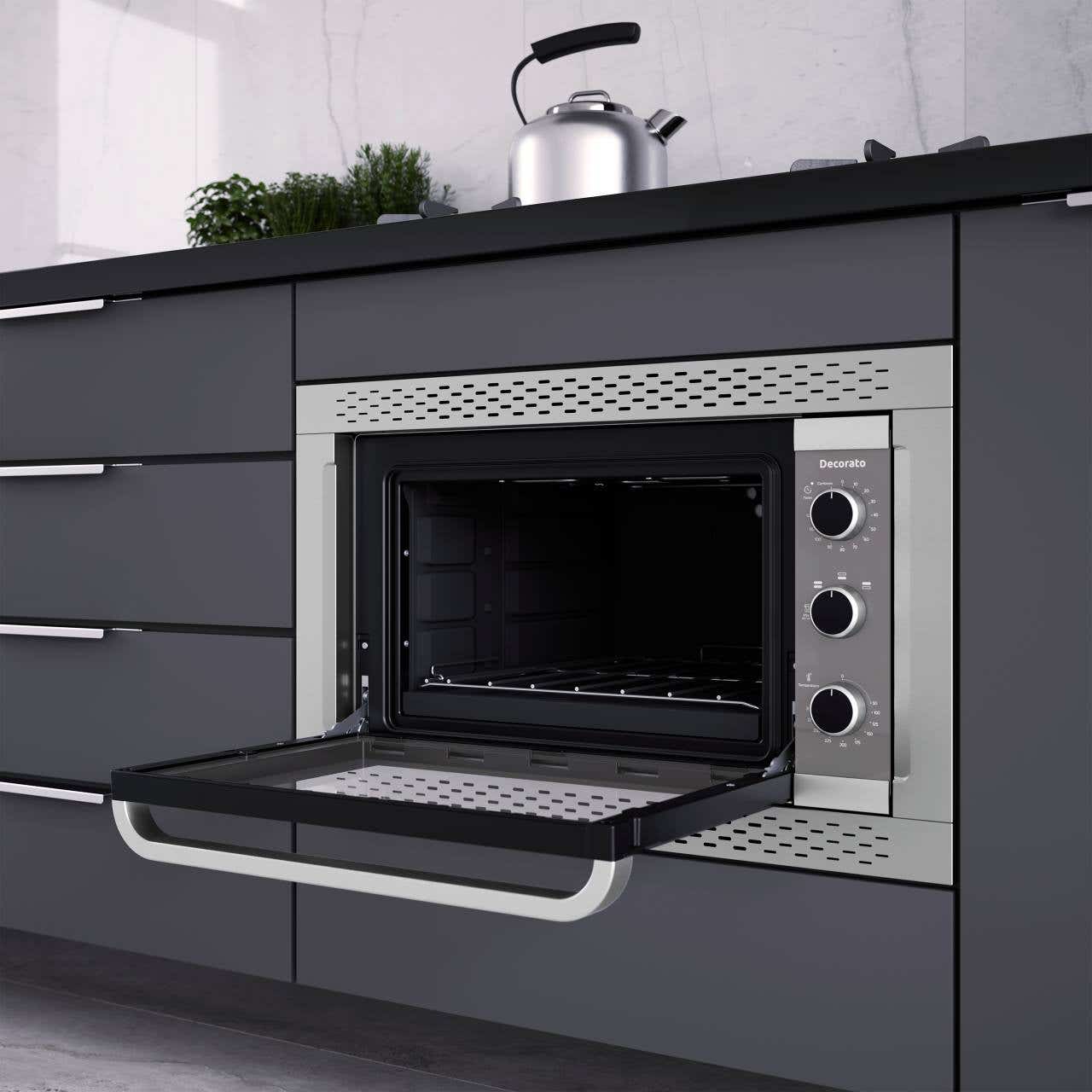 forno de embutir como instalar