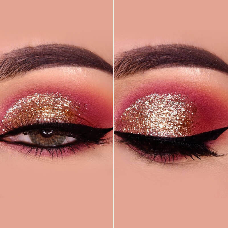 tutorial maquiagem de natal com batom vermelho