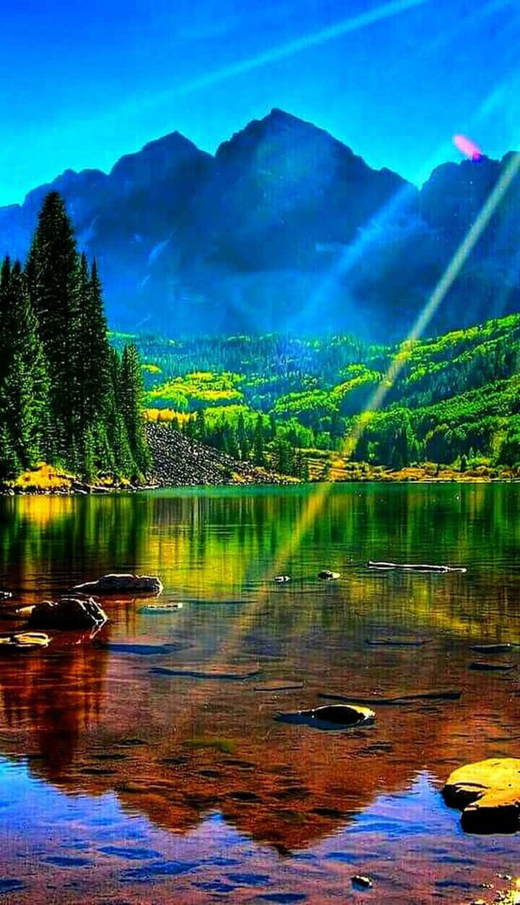 foto de paisagem linda