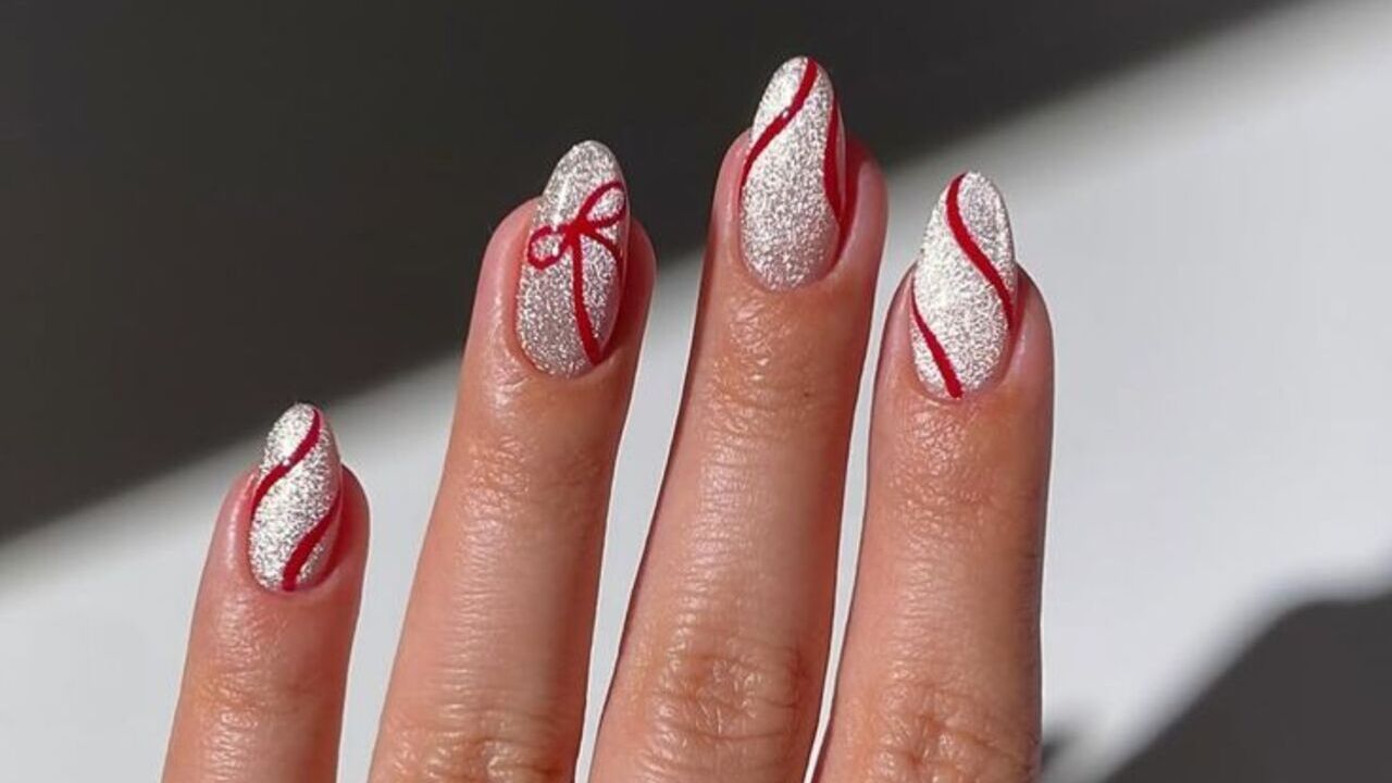inspiração unhas de natal pinterest