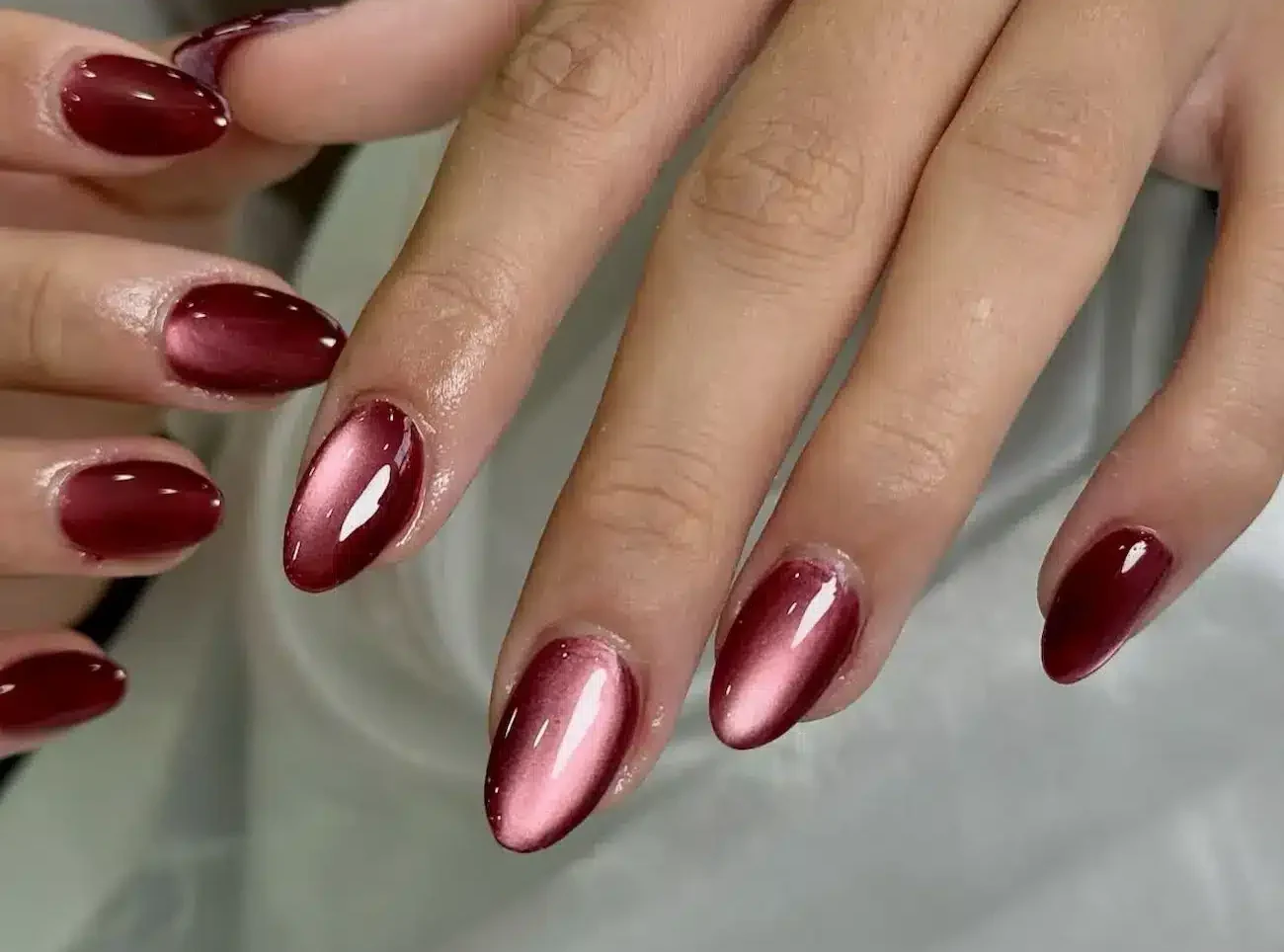 foto de unha em gel decorada