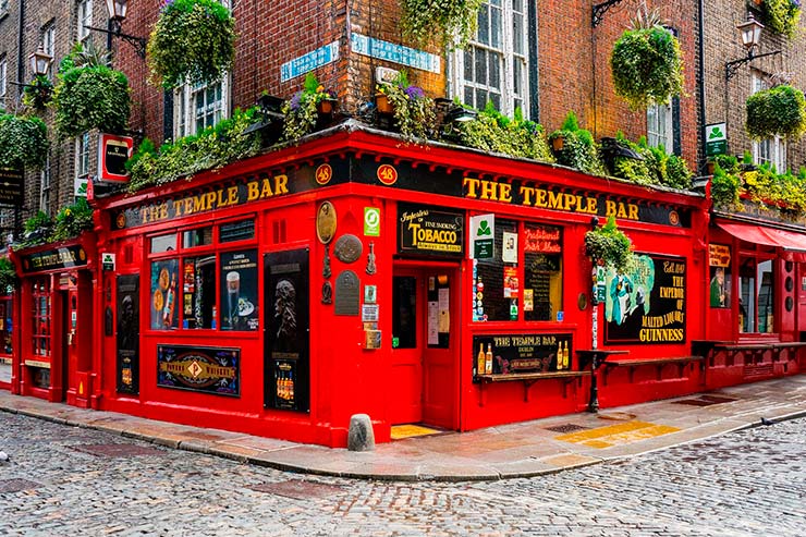 A Magia da Noite em Dublin: Fotos do Temple Bar e Além