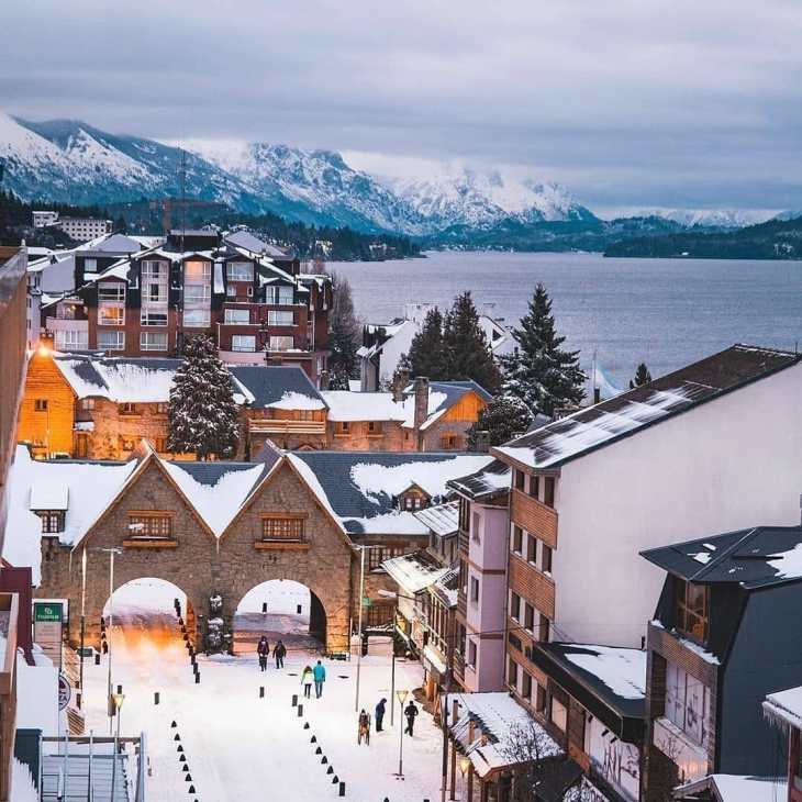 fotos de bariloche no inverno