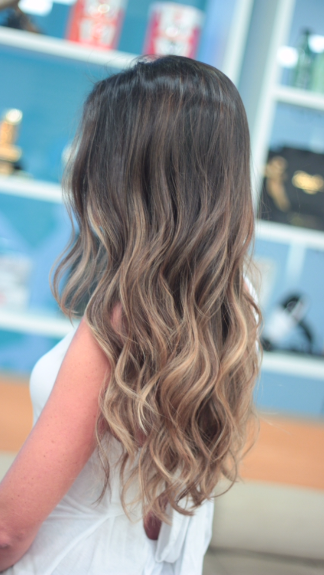 cabelo ondulado longo