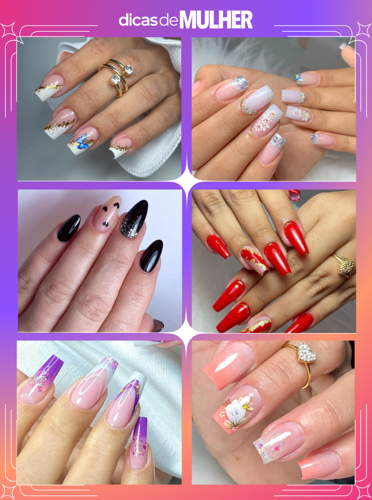 fotos de unhas decoradas minimalistas